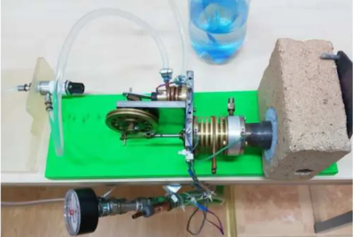 Fig. 3. Experimental installation for determining the flow 