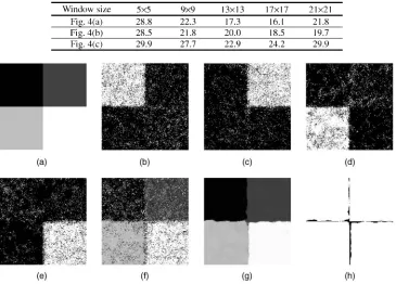 TABLE 7Error Rates (%) for Multitexture Images