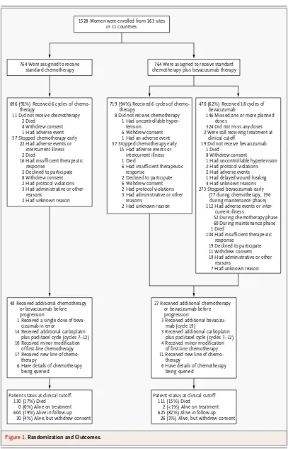 Figure 1. Randomization and Outcomes.