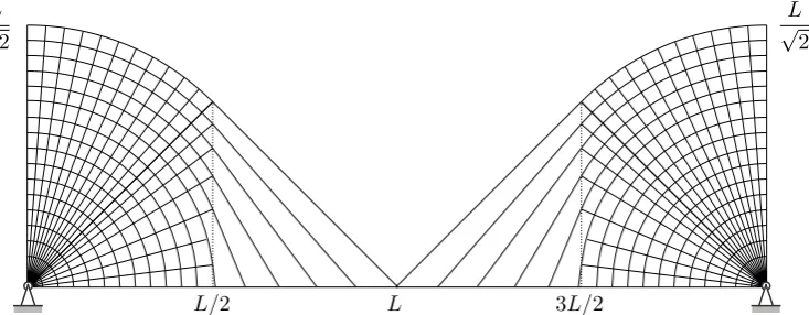 Figure 3: A single span of the proposed optimum structure.