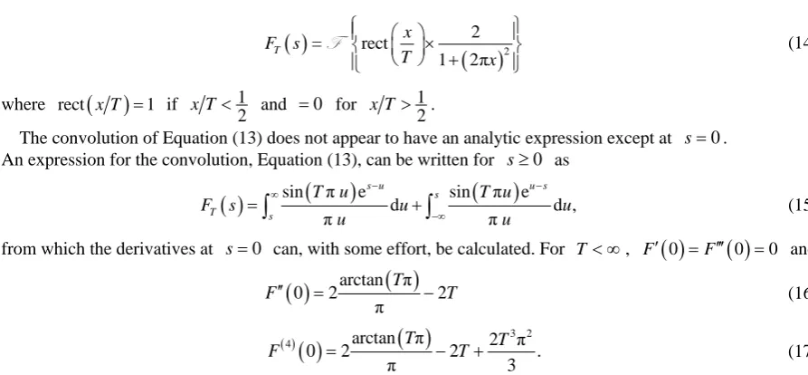 Figure 2}magnitude >5000 is PrThe variance  but with {x>4.26. The probability of an observation with σ}=σ2 10  of an 2×2 10×−5