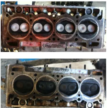Fig. 11. Valves aspect after tests 