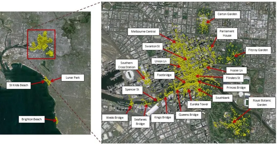 Figure 3: Tourist Interest Candidates 