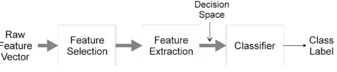 Figure 1: Prototypical pattern recognition system