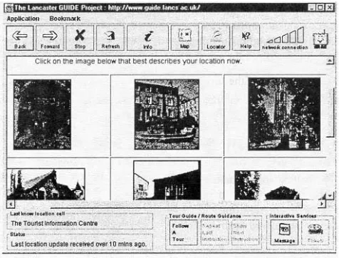 Figure 10: Using the visitor's assistance to ascertain their location. 