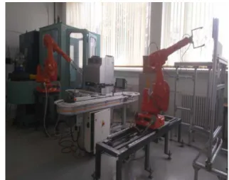 Fig. 1. Flexible Manufacturing Cell from Faculty of  Management and Technological Engineering, University 