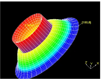 Figure 4. Smith chart of the microstrip patch antenna. 