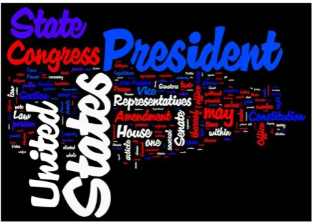 Figure 1. Word cloud showing the most used tags in IBM research many eyes data sets [2]