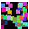 Fig 2.5: Nine pixels recording Fig 2.6:Overlapping pixels 