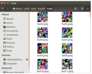 Fig 3.2: Directory of training 