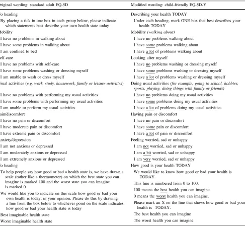 Table 3 Cognitive interview samples