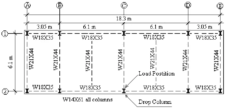 Figure 1 Structural Framing Plan [12] 