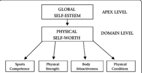 Fig. 1 Representation of the hierarchical nature of the self inrelation to physical aspects