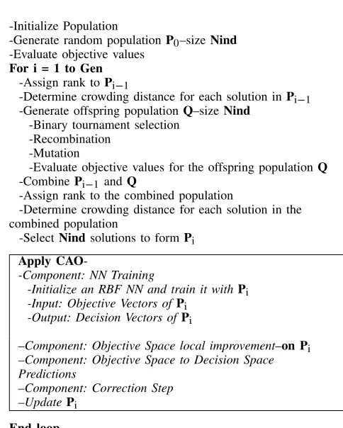 Fig. 5.SPEA2/CAO pseudocode.