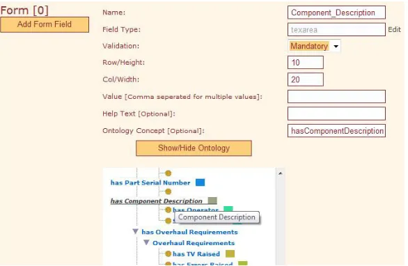 Fig. 5. Form template design in K-Forms. 