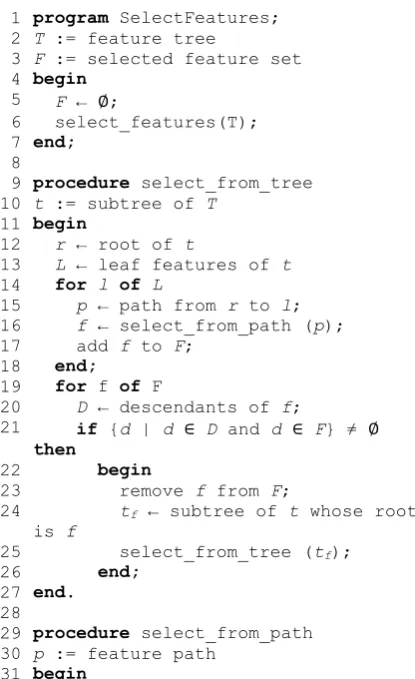Figure 4, for example, even if the node Fi in grey is determined to be the most representative one for the path 1, it may not be the best one