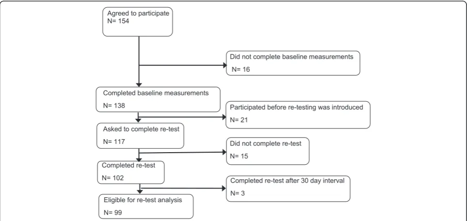 Fig. 1 Flowchart of selection of patients that participated in the study
