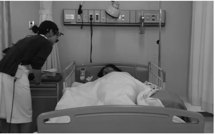 Figure 1. Simulation of nursing observation. 
