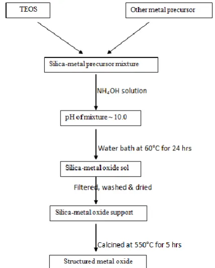 Figure 1:  Fe-SEM image of samples (a) Pure silica (b) SiO2-