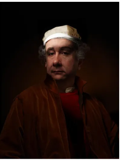 Figure 15 Self Portrait as Rembrandt, Mark Boyle, 2010 