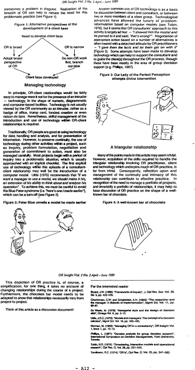 Figure 1: Alternative perspectives of the 