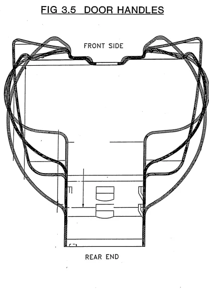 FIG 3.5 DOOR HANDLES
