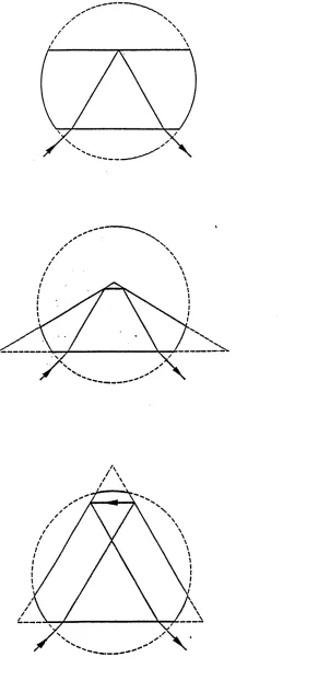 Figure 5.16 Various design configurations considered in relation to a transducer case 