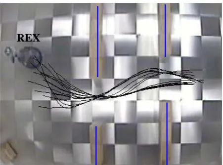 Table 5Experiment 3. Two sensor-based polynomials which link theinstantperception of the robot to the desired behaviour shown infigure 18