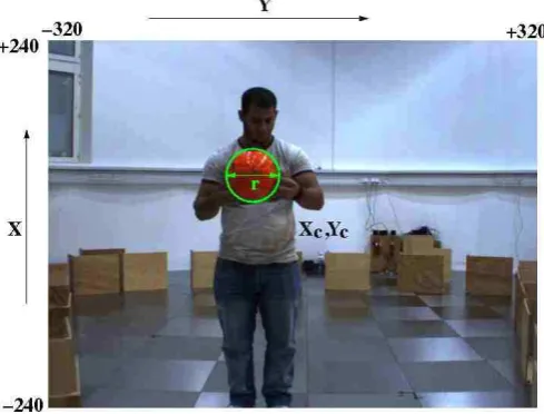 Table 5Experiment 3. Two sensor-based polynomials which link theFig. 20. Tracking an orange ball to estimate the position