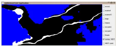 Figure 2: Zero band for the composite mdt dataset.