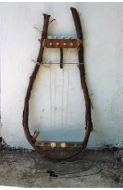 Figure 2 - Constructed Harp 