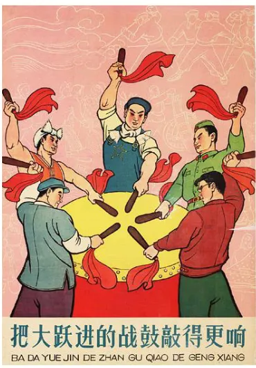 Figure 5. Strike the Battle Drum of the Great Leap Forward Ever Louder (1959) 