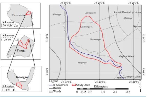 Figure 1. The Malinda Wetland study area. 