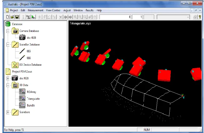 Figure 4. Processing images in Austalis 6.0.6  software 
