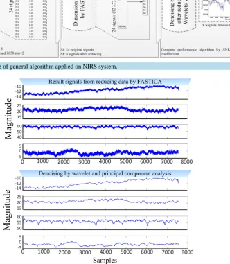 Figure 5. Scheme of general algorithm applied on NIRS system.                                               