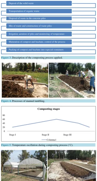 Figure 3. Description of the composting process applied.                           