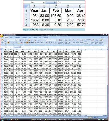 Figure 2. MissRF icon on toolbar.                              