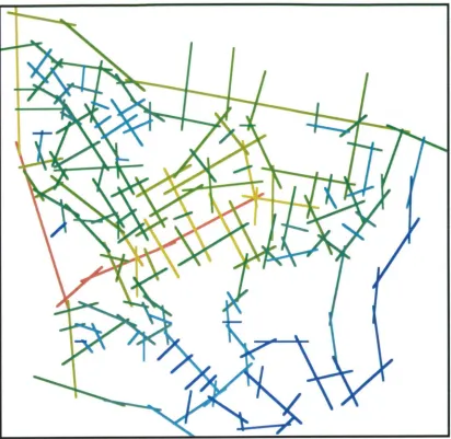 Figure 4.12 Global integration without its surroundiong areas