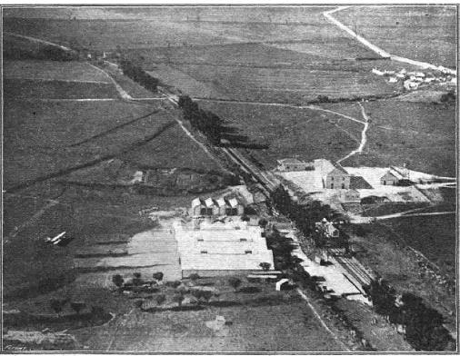 Figure 1. Military Aviation School at Vila Nova da Rainha taken from a height of about 300 meters [1]