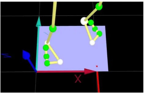 Figure 10: Markers placements on feet 