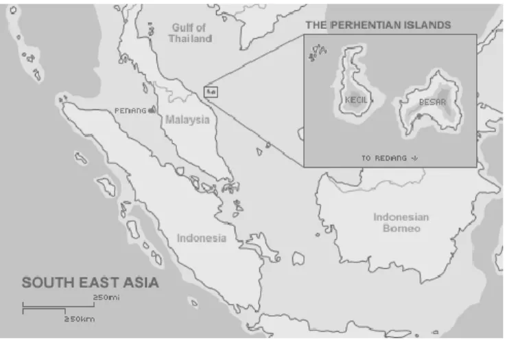 Figure 1: Location of Perhentian Island  Source: UKessays (2015) 