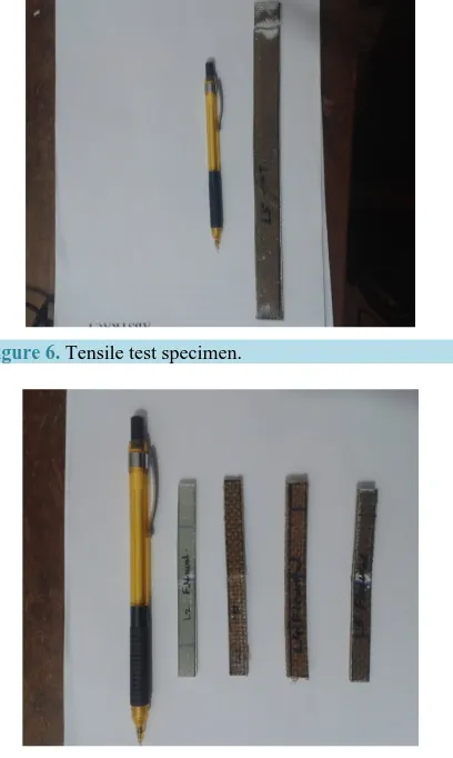 Figure 6. Tensile test specimen.                           