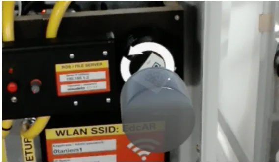 Figure 5. Example of user interface of WEKIT Player mode. Image from [17].