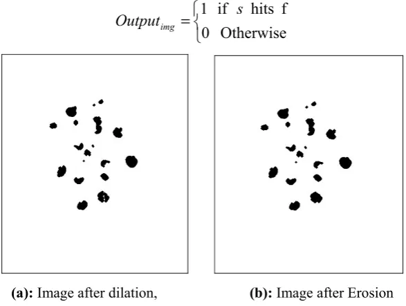 Fig (3): Segmentation using RGB color model. 