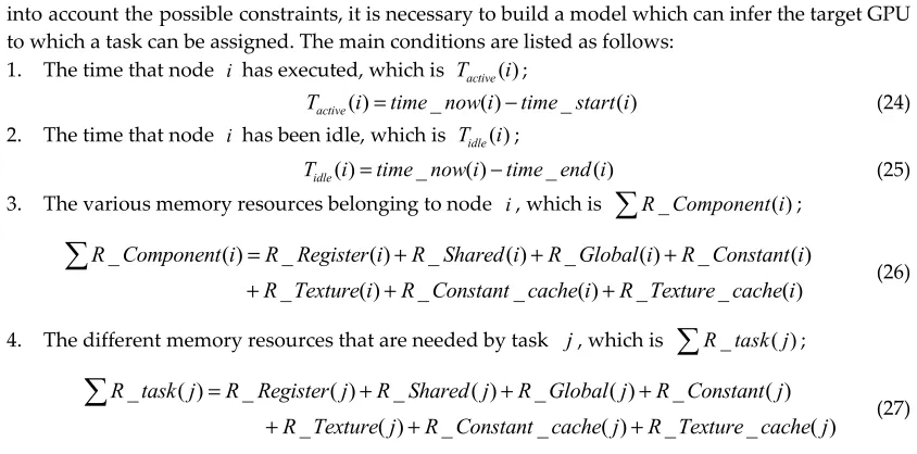 Figure 9. If any of the resource usage reaches its limit, no more blocks can be scheduled even though 
