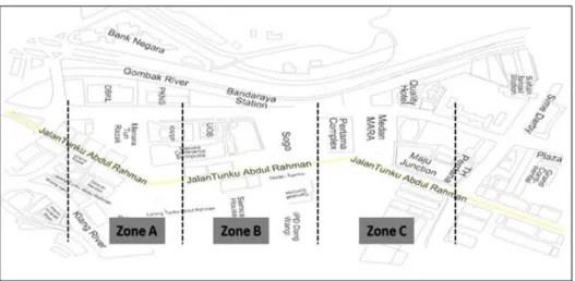 Figure 1: Map of the study area 