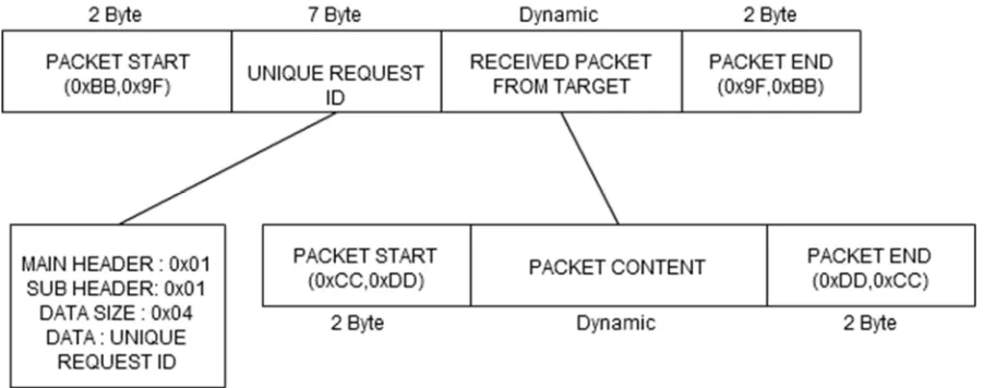 Figure 6. Packet Structure of the Attacker Server Requesting from Victim Device 