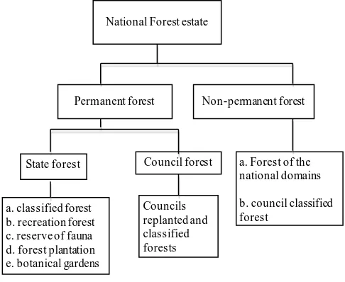 Figure 1. Typologies of forests in Cameroon, adapted from [20].   