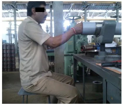Fig 8: After implementation of height adjustable Fixture in their work place 
