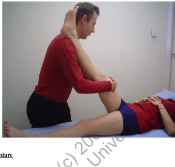 Figure 2- Muscle Energy Technique 
